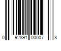 Barcode Image for UPC code 092891000078