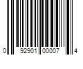 Barcode Image for UPC code 092901000074