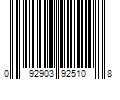 Barcode Image for UPC code 092903925108