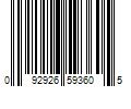 Barcode Image for UPC code 092926593605