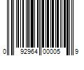 Barcode Image for UPC code 092964000059