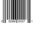 Barcode Image for UPC code 092966000071