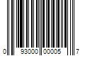 Barcode Image for UPC code 093000000057