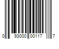 Barcode Image for UPC code 093000001177