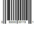 Barcode Image for UPC code 093000001191