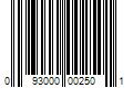 Barcode Image for UPC code 093000002501