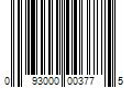 Barcode Image for UPC code 093000003775