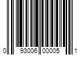 Barcode Image for UPC code 093006000051