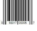 Barcode Image for UPC code 093017000057