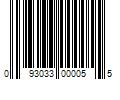 Barcode Image for UPC code 093033000055