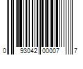 Barcode Image for UPC code 093042000077