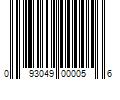 Barcode Image for UPC code 093049000056