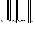 Barcode Image for UPC code 093100000780