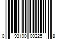 Barcode Image for UPC code 093100002258