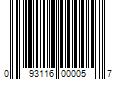 Barcode Image for UPC code 093116000057