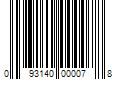 Barcode Image for UPC code 093140000078