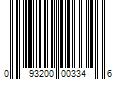 Barcode Image for UPC code 093200003346