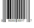 Barcode Image for UPC code 093300000177