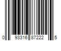 Barcode Image for UPC code 093316872225