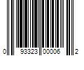 Barcode Image for UPC code 093323000062