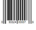 Barcode Image for UPC code 093324000078