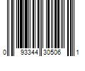 Barcode Image for UPC code 093344305061