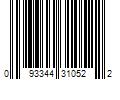 Barcode Image for UPC code 093344310522