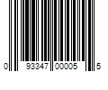 Barcode Image for UPC code 093347000055