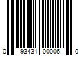 Barcode Image for UPC code 093431000060