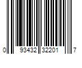 Barcode Image for UPC code 093432322017