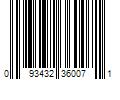 Barcode Image for UPC code 093432360071