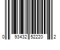 Barcode Image for UPC code 093432522202