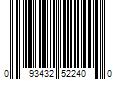 Barcode Image for UPC code 093432522400