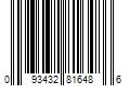 Barcode Image for UPC code 093432816486