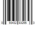 Barcode Image for UPC code 093432832653