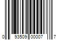 Barcode Image for UPC code 093509000077