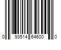 Barcode Image for UPC code 093514646000