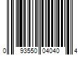 Barcode Image for UPC code 093550040404