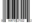 Barcode Image for UPC code 093573270222