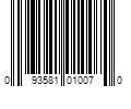 Barcode Image for UPC code 093581010070