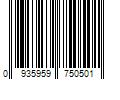 Barcode Image for UPC code 09359597505018