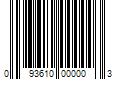 Barcode Image for UPC code 093610000003