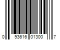 Barcode Image for UPC code 093616013007