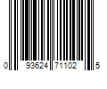 Barcode Image for UPC code 093624711025