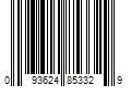 Barcode Image for UPC code 093624853329