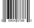 Barcode Image for UPC code 093624873860