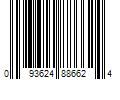 Barcode Image for UPC code 093624886624