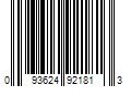 Barcode Image for UPC code 093624921813