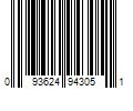 Barcode Image for UPC code 093624943051