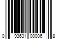 Barcode Image for UPC code 093631000068